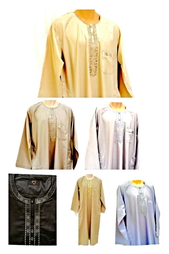 Omani muslimisch arabischer Herren Kleider Größe weiß Jubba Thawb