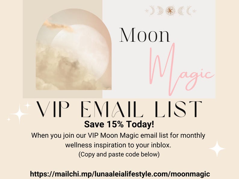 Luna Aleia VIP Email list