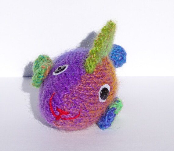 rainbow fish plush