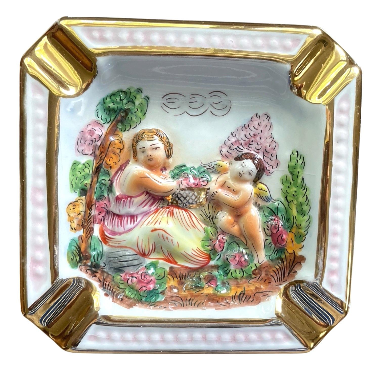 Capodimonte Ashtray - Etsy