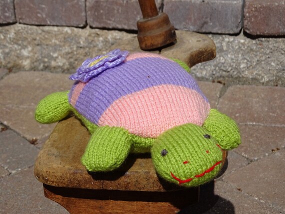 small stuffed turtle