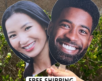 Custom Face on a Stick: Personalized Party Favor