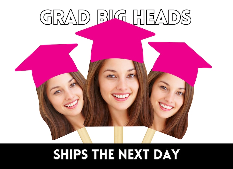 Graduation Inserrt Face Custom Graduation Face on a Stick: Class of 2025 Keepsake - Etsy