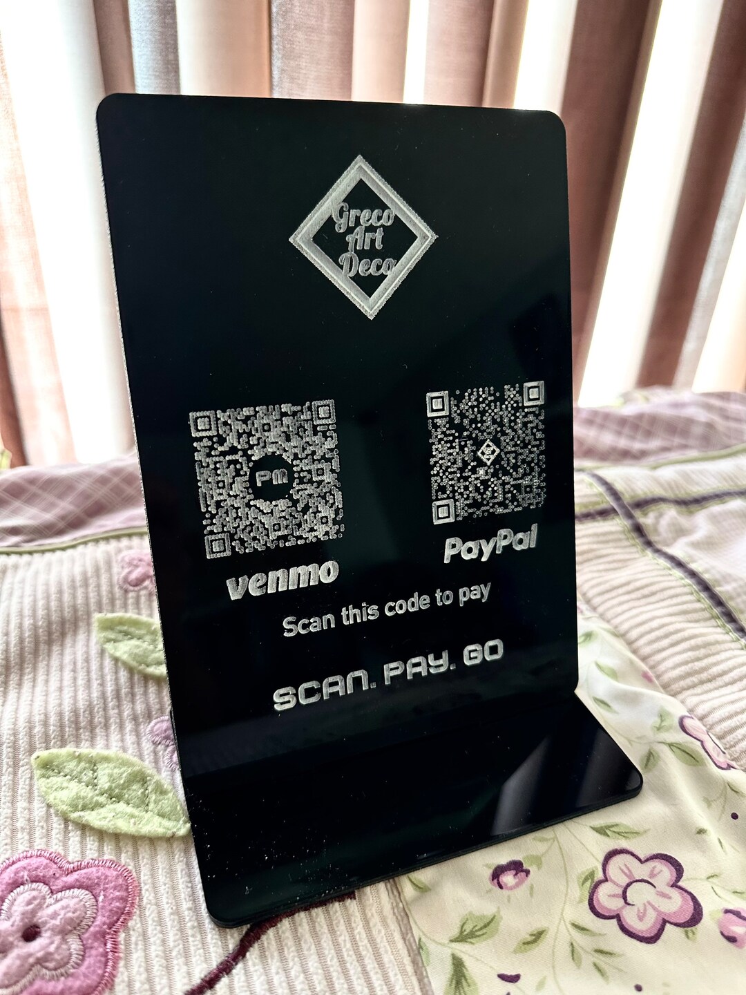 Tabletop QR Code Etsy