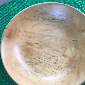 Hand Turned Bowl, Wood Bowl,  LJ212- Crafted from Reclaimed Wood, Use Everyday or Display as Art