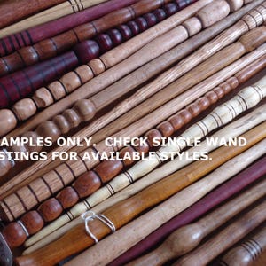 BUY 3 WAND SPECIAL Bundle Pack, Wand, Magic Wands, Wizard Wands, Wood Wands, Hand Turned Wands (Does Not include premium wands)