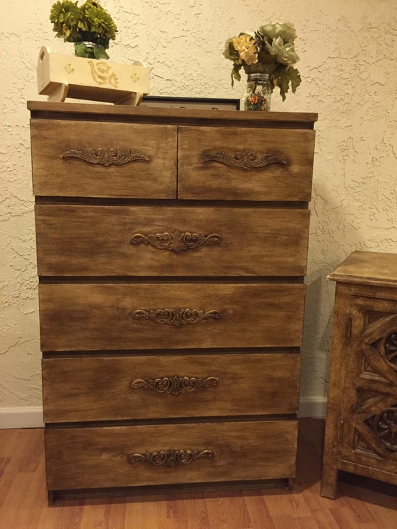 Rustic Look Tall Dresser Soldsoldsold Etsy