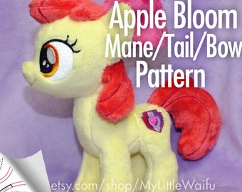 Apple Bloom Mane/Tail Sewing Pattern
