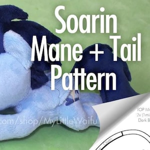 Soarin Mane + Tail Sewing Pattern