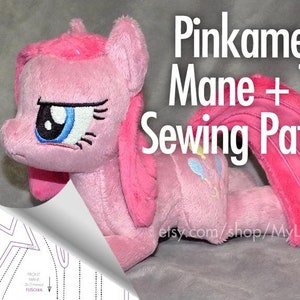 Pinkamena Mane + Tail Sewing Pattern
