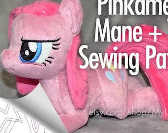 Pinkamena Mane + Tail Sewing Pattern