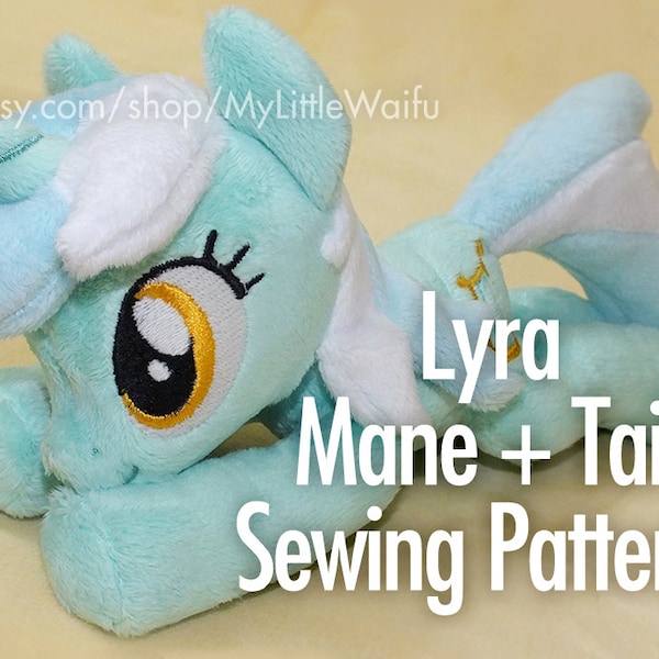 Lyra Mane + Tail Sewing Pattern