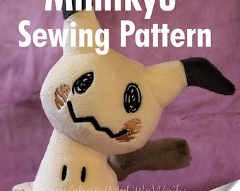 DIY Mi Mi Kyu Schnittmuster - Stickdateien enthalten