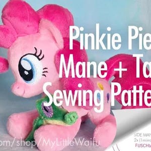 Pinkie Pie Mane + Tail Sewing Pattern