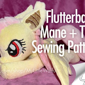 Flutterbat Mane + Tail Sewing Pattern