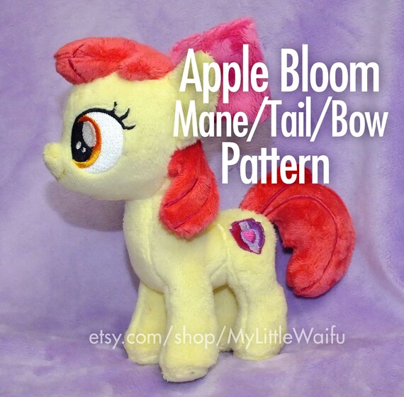 apple bloom plush