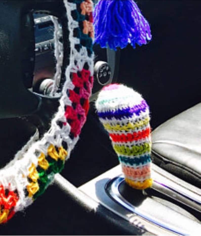 CROCHET PATTERN ONLY of My Original Bohemian Hippie Gear Shift Etsy