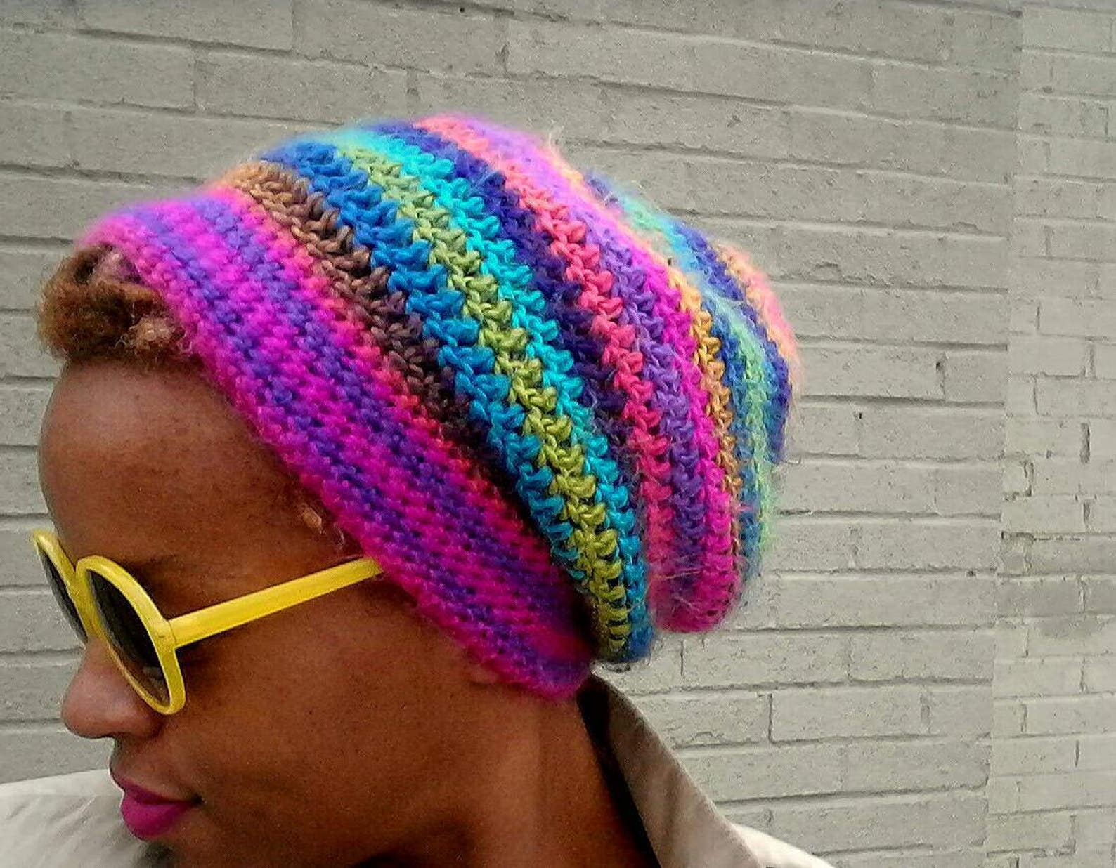 Unisex Slouch Hat Manhattan Slouchy Featured in LANDSCAPES Etsy