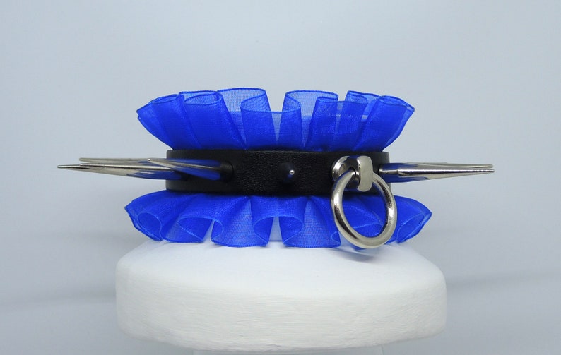 Kitty Collar Petplay Spikes
