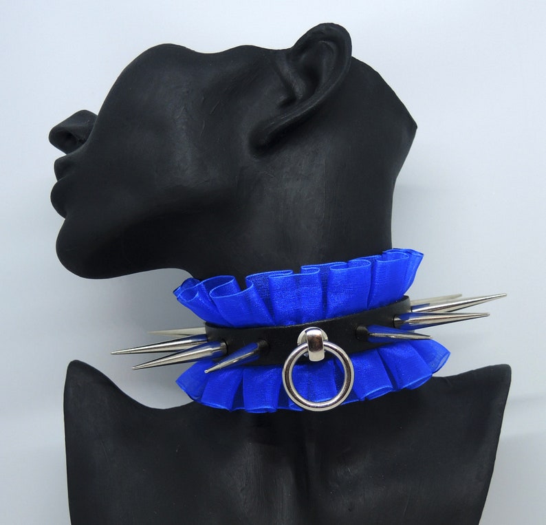 Kitty Collar Petplay Spikes