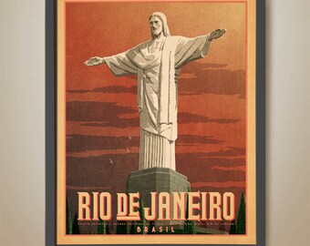 Christ the Redeemer, Rio de Janeiro, Brasil, Brazil, Cristo Redentor, Art Deco Statue, RIO