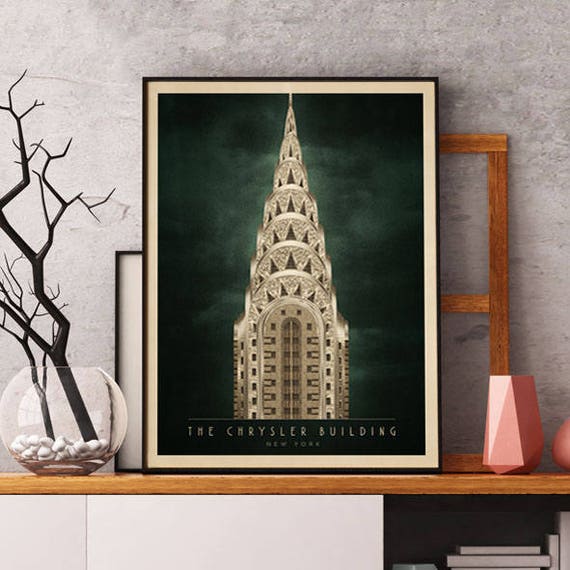 The Chrysler Building 4 3 Proportion New York Art Deco Iconic Building Amerikanische Architektur