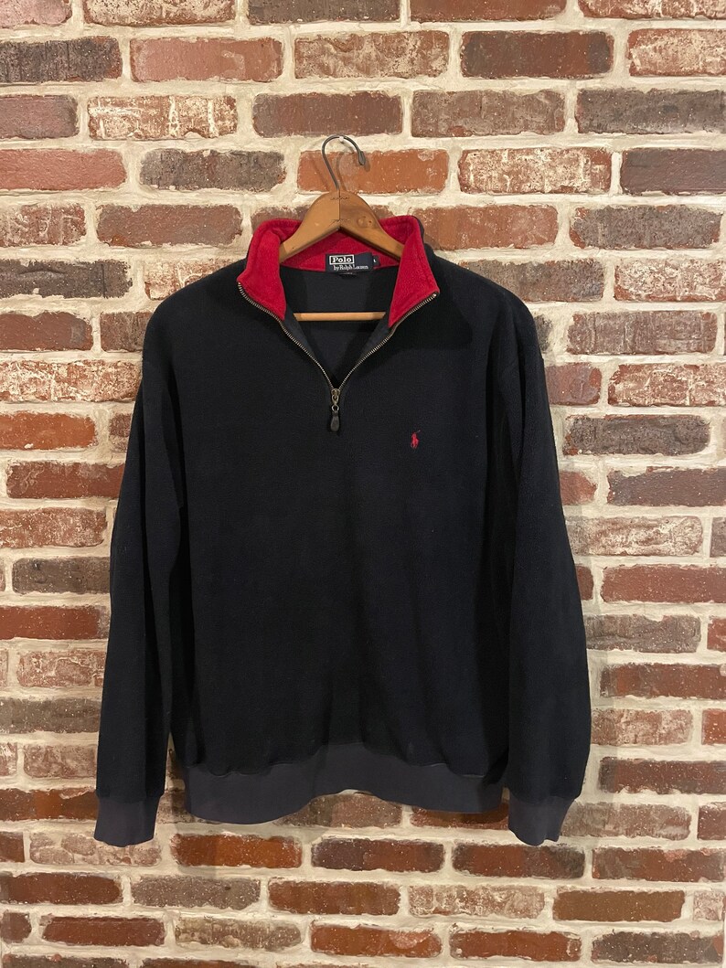 microfleece quarter zip pullover