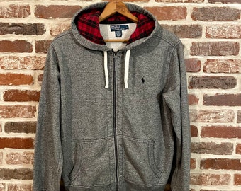 Red Flannel Hoodie - Etsy