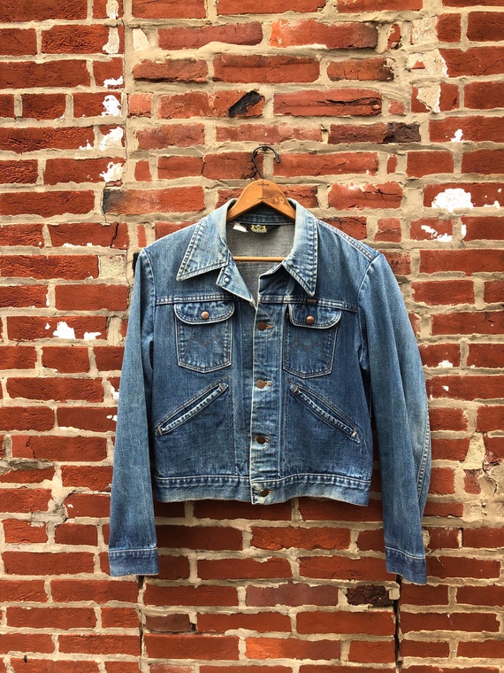 Vintage Maverick Blue Bell Denim Jacket Mens Denim