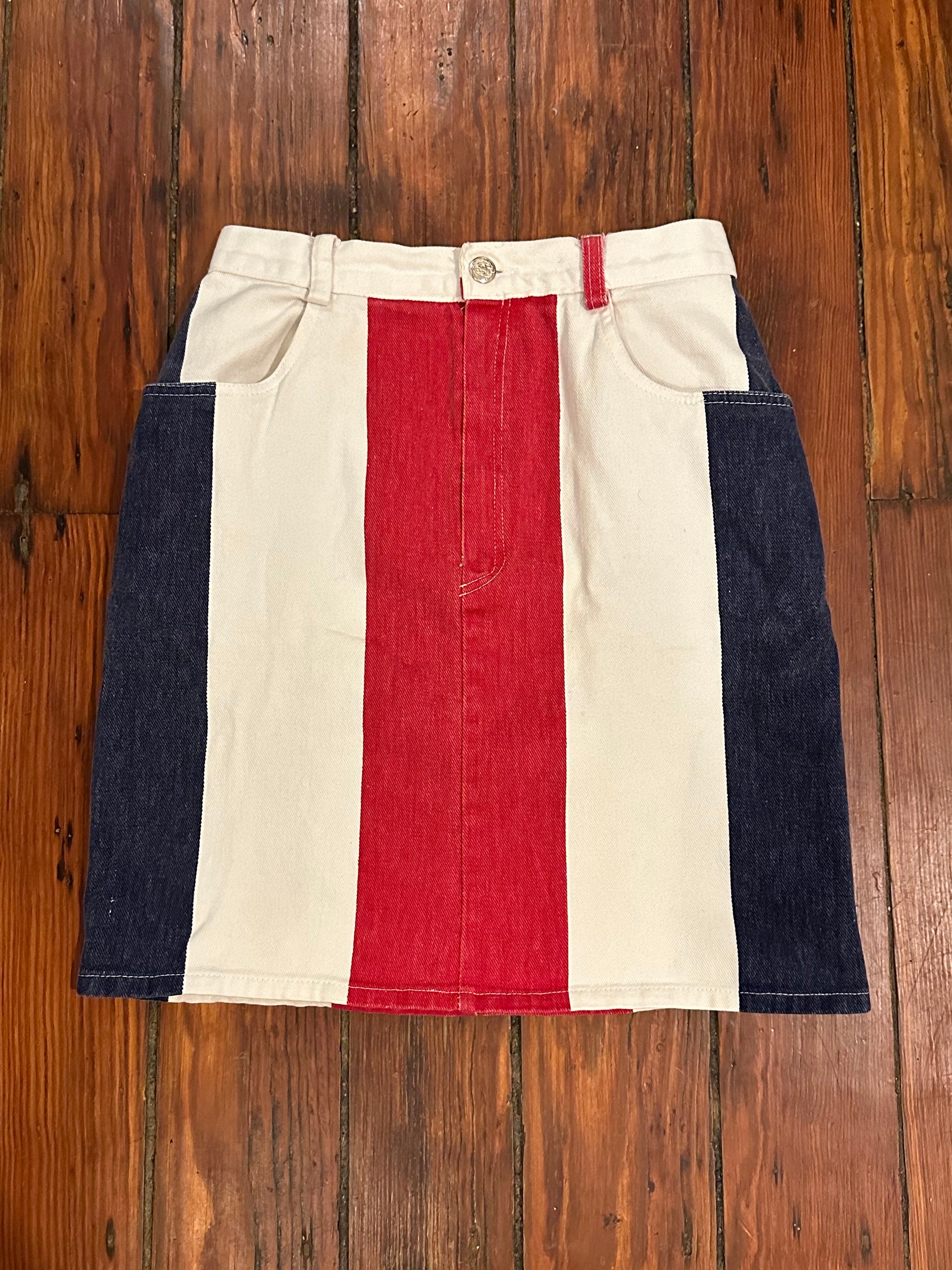 Jupe Byer California Taille S - Style Wrap/Sarong En Rayonne - Bleu - Très Bon état