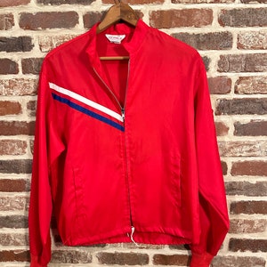 1970s/1980s Elin Racing Zip-up Nylon Windbreaker Jacket TRW 1970s/1980s Elin Racing Zip-up Nylon Windbreaker Jacket TRW