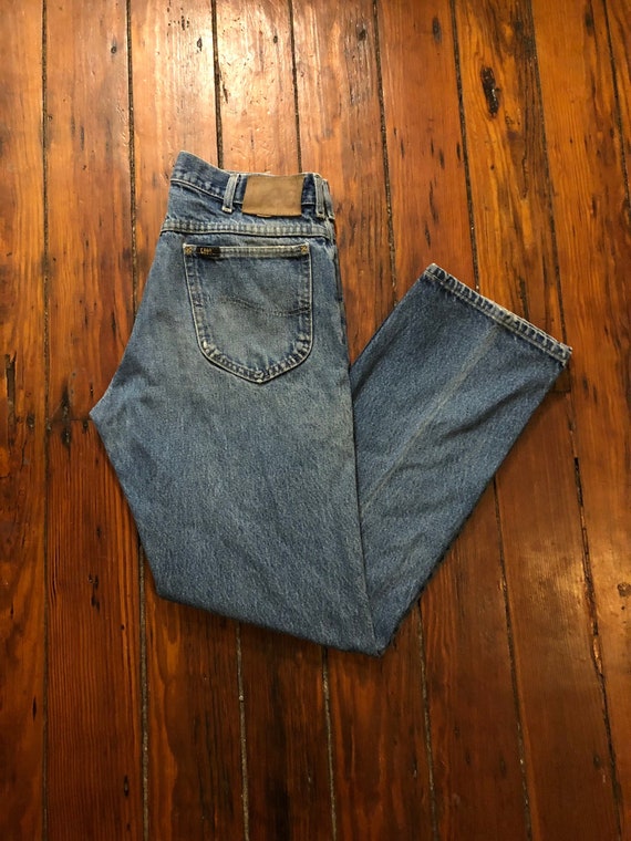 Vintage Lee Mens Jeans Vintage Lee Riders Worn an… - image 1