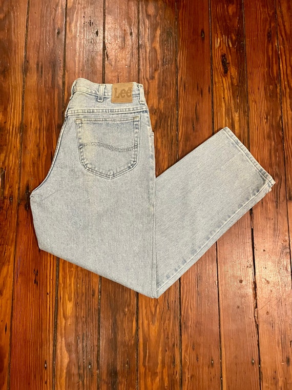 Vintage Lee Jeans Lightwash Denim Size 