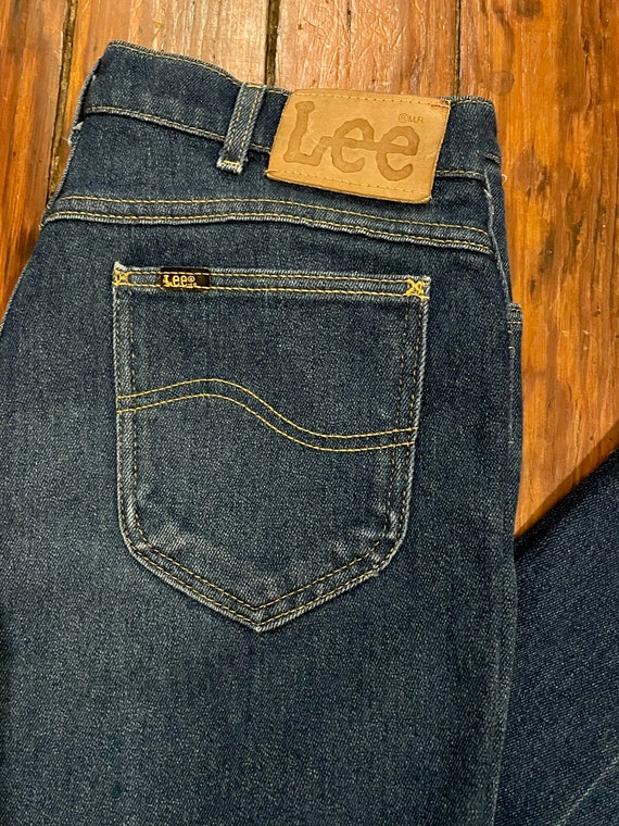 Vintage Lee Riders Jeans Size 36X30 Made in USA - image 2