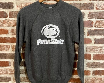 Vintage Penn State Crewneck Sweatshirt Sweats Apparel by Tultex Made in USA Size Medium