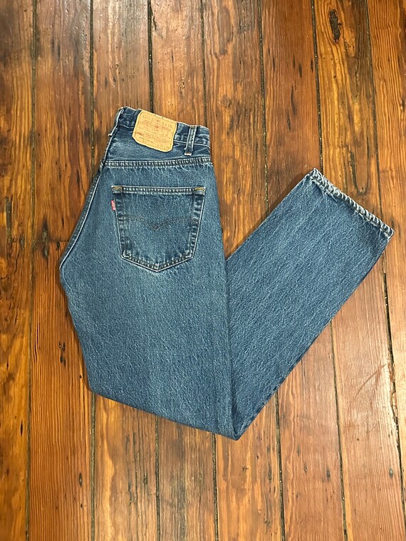 Levis 501 jeans in Gem