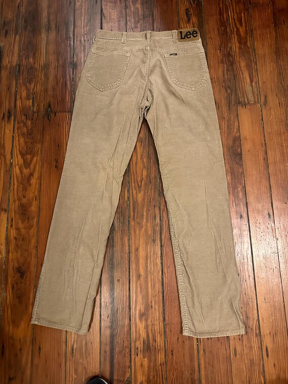 Vintage Tan Lee Riders Corduroy Pants with Talon … - image 10