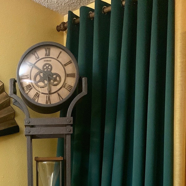 Grommet Curtain Etsy