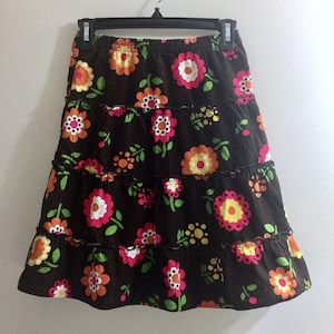 Velvet Ruffle Skirt Etsy