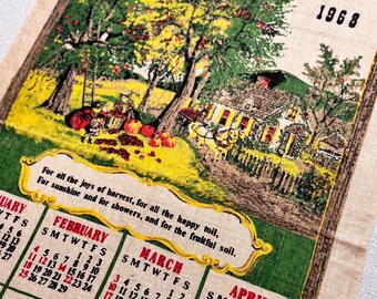 アンティーク雑貨 60s Vintage Fabric Calendar 1968 il_340x270.7558300871_qp50.jpg