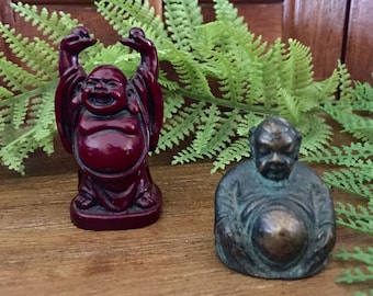 Buddha Statue Miniature Ethnic Spiritual Ritual Meditation Garden Zen Yoga Gift Asian Tibetan Figurine Feng Shui Office Desk Shelf Decor