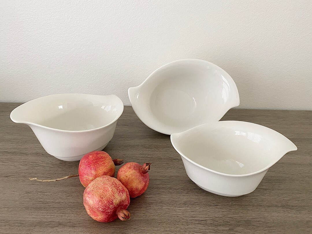 Godinger Mixing Bowls with Lids Plastic Nesting Bowls Set Storage Bowls  Micro