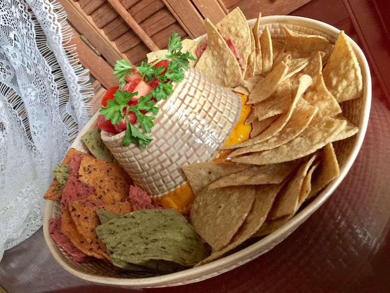 Sombrero Chip Hat / Vintage METLOX Cowboy Hat Sombrero CHIP & DIP