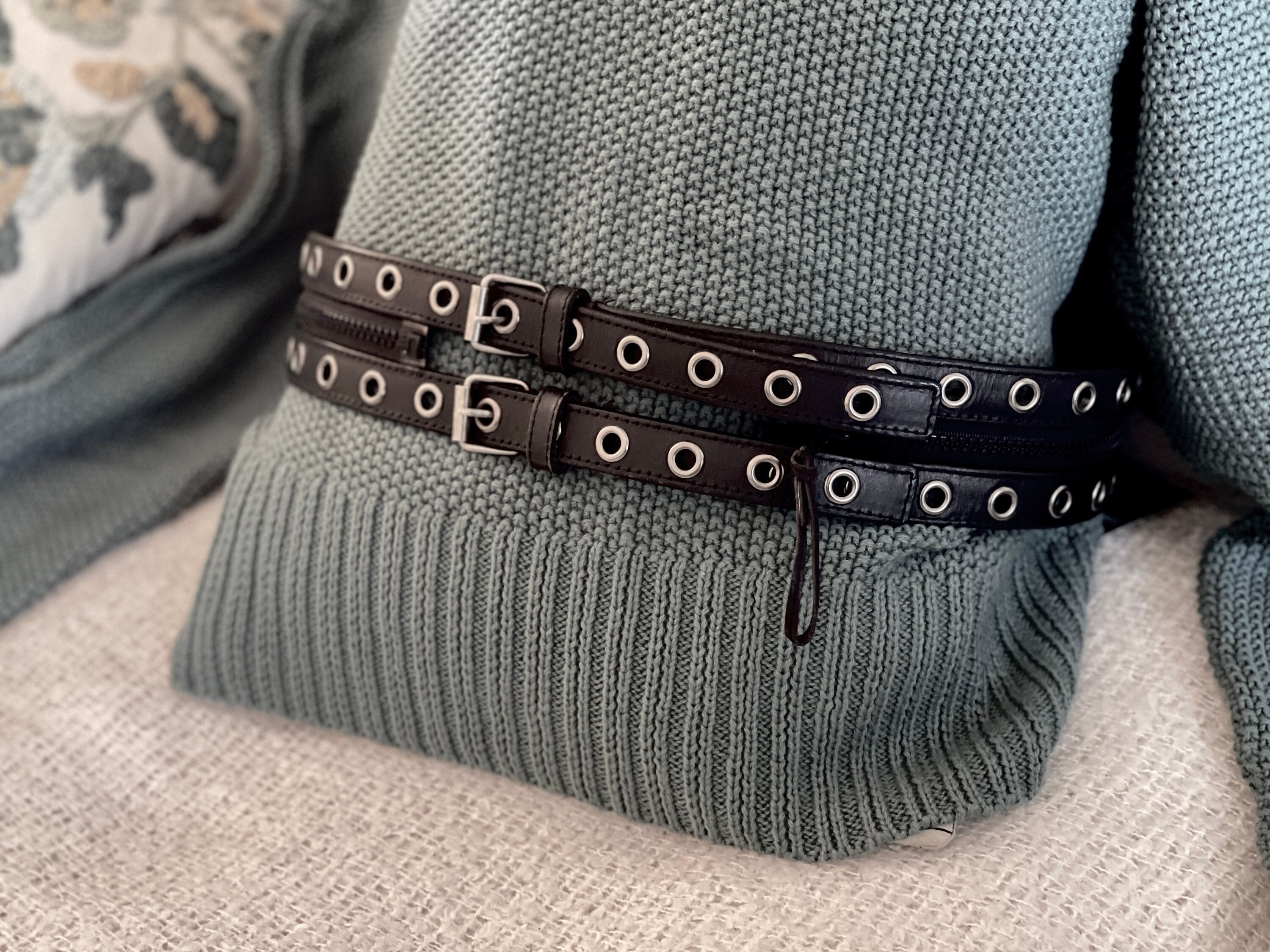 Stussy SS-Link Studded Belt Hairy Moss Men's - SS24 - US