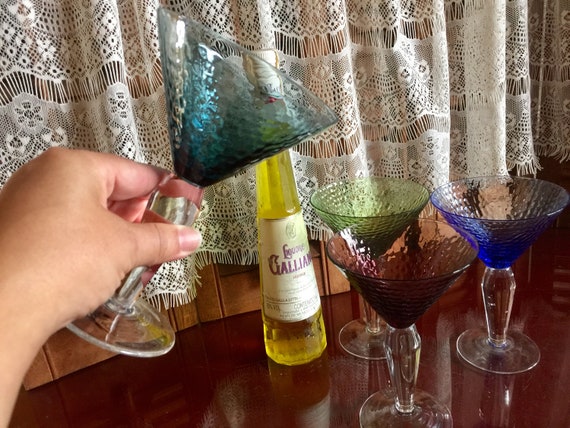 Assorted Cocktail Glass Set, Drinkware Set, Glassware