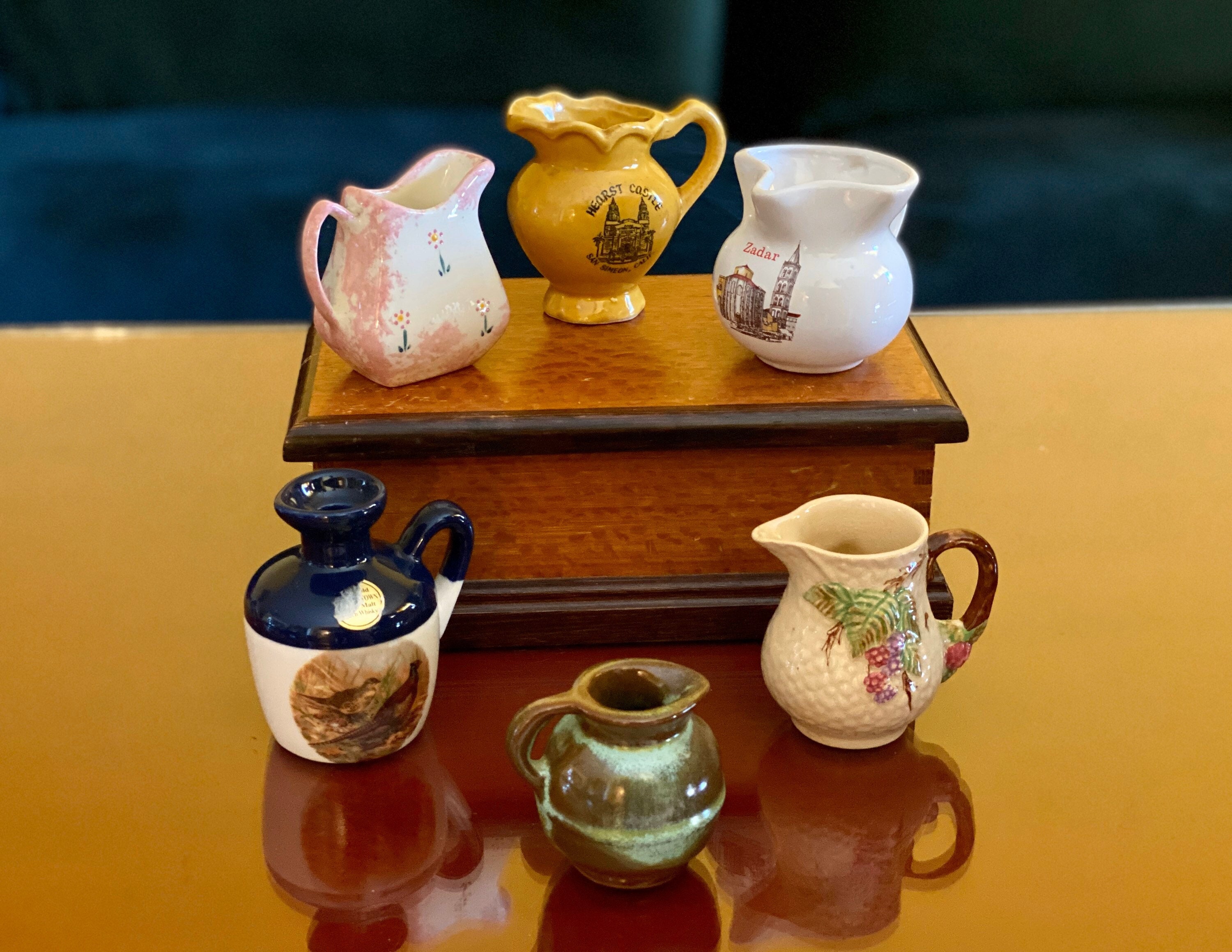 Ceramic Milk Creamers Mini Pitchers Birds Breakfast Coffee