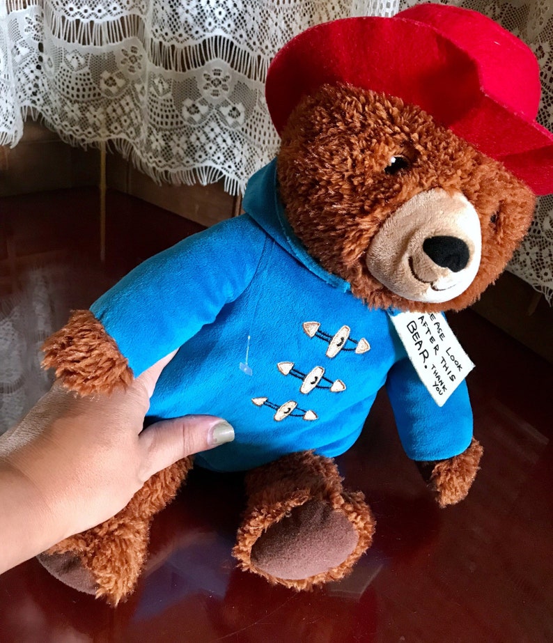 Paddington Bear Plush Toy Stuffed Animal Doll Felt Fabric Teddy Bear Classic Gift Film Movie British Children Literature Kids Book Character image 5