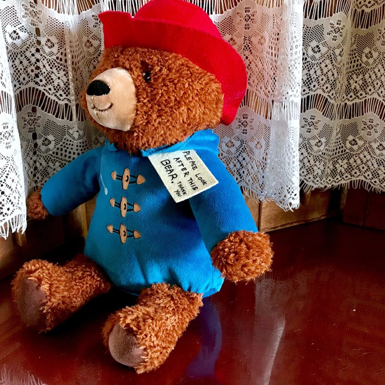 Paddington Bear Plush Toy Stuffed Animal Doll Felt Fabric Teddy Bear Classic Gift Film Movie British Children Literature Kids Book Character image 4