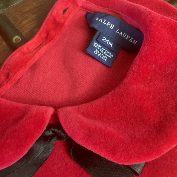 Ralph lauren christmas dress baby sales