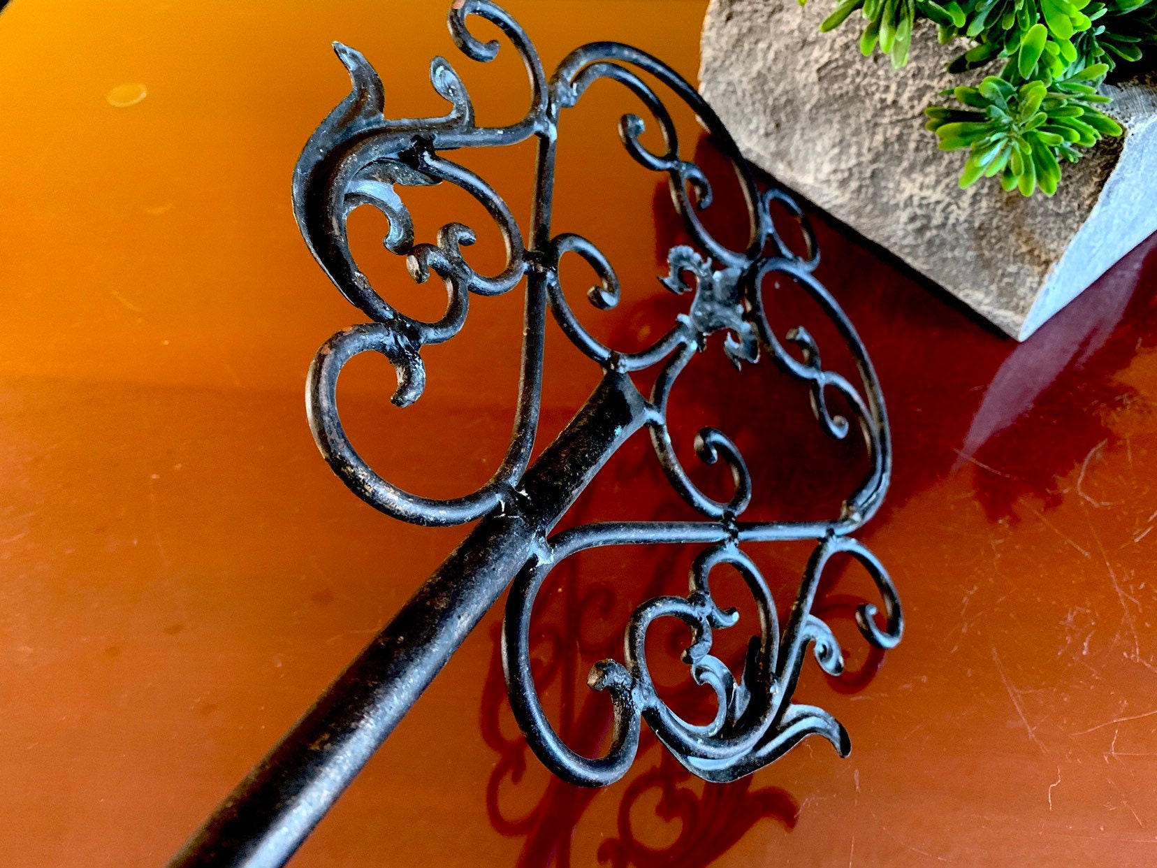 Castle Key Wall Art French Skeleton Rustic Metal Large Key Etsy